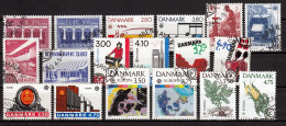 Denemarken Europa Cept 1984 T.m. 1992 Gestempeld - Collections