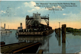 Avondale - Mastodon Souhern Oacific Railway Barge - New Orleans - New Orleans