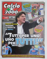 60307 Calcio 2000 - A. 14 N. 147 2010 - Walter Mazzarri Napoli / Inserto Champions - Sports