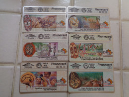 Papua New Guinea Phonecard ( 6 Mint Cards ) - Papoea-Nieuw-Guinea