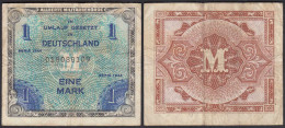 ALLIIERTE MILITÄRBEHÖRDE 1 Mark 1944 Ro 201a VF (3)   (31676 - Otros & Sin Clasificación