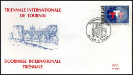 2517 - FDC - Tapijtenweefkunst  #2  P1067 - 1991-2000