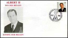 2532 - FDC - Koning Albert II  #1 - 1991-2000