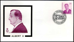 2536 - FDC - Koning Albert II  #2 - 1991-2000