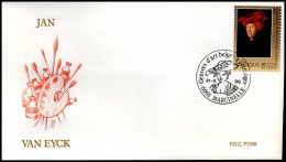 2657 - FDC - Belgische Kunstwerken  #5  P1188 - 1991-2000