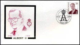 2661 - FDC - Koning Albert II  #3 - 1991-2000