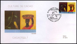 2825 - FDC - Belgische Chocolade  #1  P1314 - 1991-2000