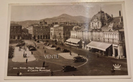 Carte Postale NICE : Place Massena, Casino Municipal - Squares