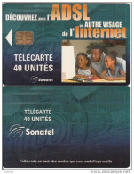 SENEGAL - ADSL/Internet, Sonatel Telecard 40 Units, Tirage 10000, No CN - Senegal