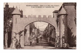 89 AILLANT SUR THOLON - Concours Du 8 Septembre 1935 Route D'Auxerre - Sépia - Aillant Sur Tholon