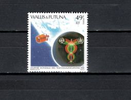 Wallis & Futuna 1981 Space, World Telecommunication Day Stamp MNH - Océanie