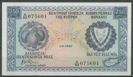 Zypern 250 Mils 1982, KM 41 C, Fast Kassenfrisch (K582) - Chypre