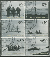 Ross-Gebiet 2002 100 Jahre Antarktisexpedition Von Robert Scott 78/83 Gestempelt - Used Stamps