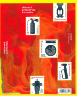BELGIUM 2017 Prevenzione Degli Incendi - New Miniature Sheet - Unusual - 2011-2020