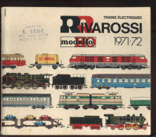 RIVAROSSI - CATALOGUE 1971/1972 - French