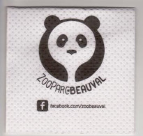 Serviette Papier Du Zoo De BEAUVAL (Panda) (2268)_Di074 - Tovaglioli Bar-caffè-ristoranti