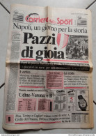 Bo Giornale Corriere Dello Sport 30-04-1990 2 Scudetto Napoli Maradona - Zeitschriften & Kataloge