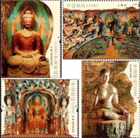 China MNH Stamp,2020-14 Mogao Grottoes，4v - Nuevos