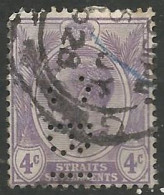 MALAISIE / STRAITS SETTLEMENTS N° 170 OBLITERE - Straits Settlements