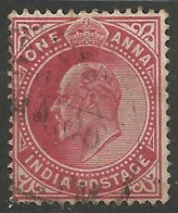 INDE ANGLAISE N° 59 OBLITERE - 1902-11 King Edward VII