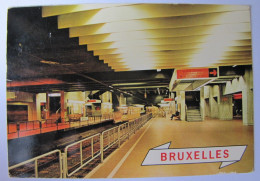 BELGIQUE - BRUXELLES - Le Métro - Transport Urbain Souterrain