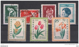 BULGARIA:  1960  SOGGETTI  VARI  -  7  VAL. US. -  YV/TELL. 996//1020 - Oblitérés