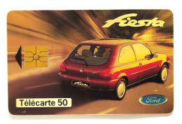 Télécarte France - Ford Fiesta - Unclassified