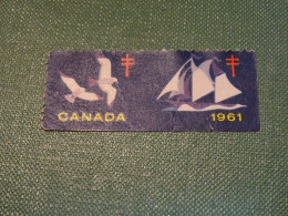 CANADA  1961 Vignette   Collection Classiques Anciens - Local, Strike, Seals & Cinderellas