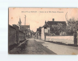 AILLANT SUR THOLON : Entrée De La Ville Route D'Auxerre - Très Bon état - Aillant Sur Tholon