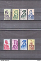 ESPAGNE 1961 CONQUERANTS DE L'AMERIQUE II Yvert  1047-1054, Michel 1269-1276 NEUF** MNH Cote Yv 15 Euros - Nuovi