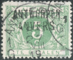 Belgique Timbre-taxe (TX) - Surcharge Locale De Distributeur - ANTWERPEN / ANVERS - (F957) - Timbres