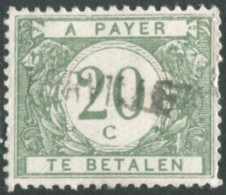 Belgique Timbre-taxe (TX) - Surcharge Locale De Distributeur - FORVILLE - (F964) - Francobolli