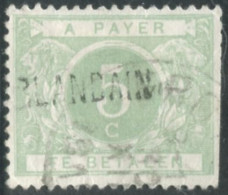 Belgique Timbre-taxe (TX) - Surcharge Locale De Distributeur - BLANDAIN - (F970) - Stamps