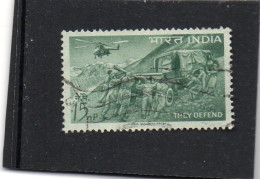 1962 India - Forze Armate - Used Stamps