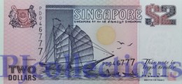 SINGAPORE 2 DOLLARS 1992 PICK 28 UNC - Singapur