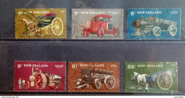 New Zealand  - 1978 - Vintage Farm Transport - Set Of 6 - Used ( D) Condition As Per Scan. ( 20/04/2020 ) - Used Stamps