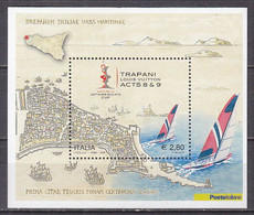 A1471 - ITALIA BF Ss N°42 - Yv N°39 ** VOILE - Blocs-feuillets
