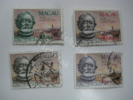 Macau 1981 400th Death Anniv. Of Camoes Stamps Used Set - Oblitérés