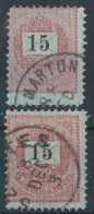 1888. Black Number Krajcar 15kr Stamps - ...-1867 Prephilately