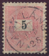 1889. Black Number Krajcar 5kr Stamp, NAGY-LANG - ...-1867 Prephilately