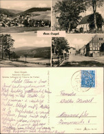 Ansichtskarte Sosa (Erzgebirge)-Eibenstock Talsperre, Dorfstraße, Kirche 1957 - Eibenstock