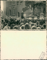 Ansichtskarte Meerane Feier Vor Kirche Mit Glocken 1952 - Meerane