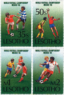 729602 MNH LESOTHO 1986 COPA DEL MUNDO DE FUTBOL. MEXICO-86 - Lesotho (1966-...)