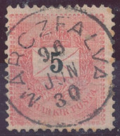 1889. Black Number Krajcar 5kr Stamp, MARCZFALVA - ...-1867 Préphilatélie