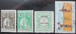 Guinée Portugaise ( 4 Timbres ) - OBLITERE - Guinée Portugaise