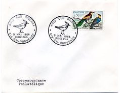 OISEAU / OISEAUX = 13 AIX En PROVENCE 1964 = CACHET Illustré CONCORDANT N° 1276 = AMIS Des OISEAUX - Oblitérations & Flammes