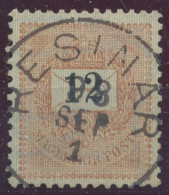 1889. Black Number Krajcar 12kr Stamp, RESINAR - ...-1867 Prephilately