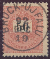 1889. Black Number Krajcar 50kr Stamp, BRUCK-UJFALU - ...-1867 Préphilatélie