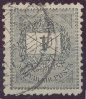 1898. Black Number Krajcar 1kr Stamp - ...-1867 Préphilatélie
