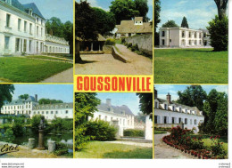 78 GOUSSONVILLE Multivues Vers Guerville L'Eglise Et Divers Aspects De La Clinique Médicale - Guerville